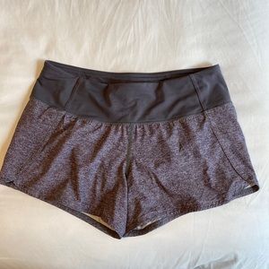 Lululemon running shorts - womens